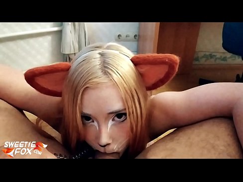 ❤️ Kitsune vale Dick ak kom nan bouch li ❤ Videyo pònografi nan nou ﹏